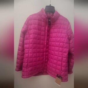 The North Face Fuchsia Quilted Jacket